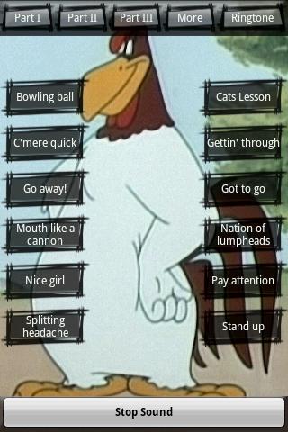 Foghorn Leghorn Soundboard Android Personalization