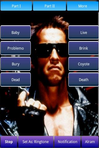 Terminator Sounds & Ringtones Android Cards & Casino