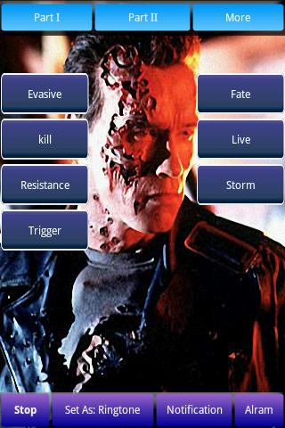 Terminator Sounds & Ringtones Android Cards & Casino