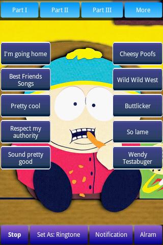 Cartman Sounds & Ringtones Android Entertainment