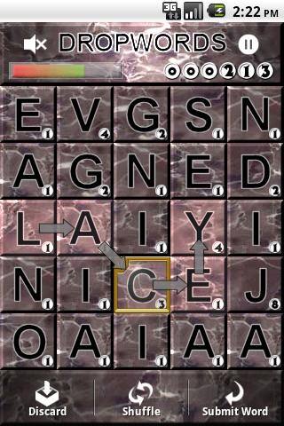 Word Drop PRO Android Brain & Puzzle