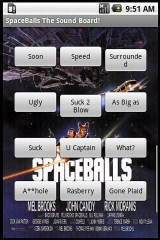 Spaceballs Sound Board Android Casual