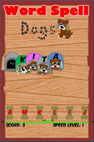WordSpell – Dogs Android Brain & Puzzle