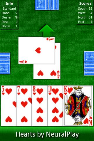 NeuralPlay Hearts Free Android Cards & Casino