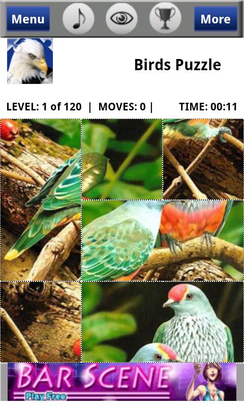 Birds Puzzle Android Brain & Puzzle