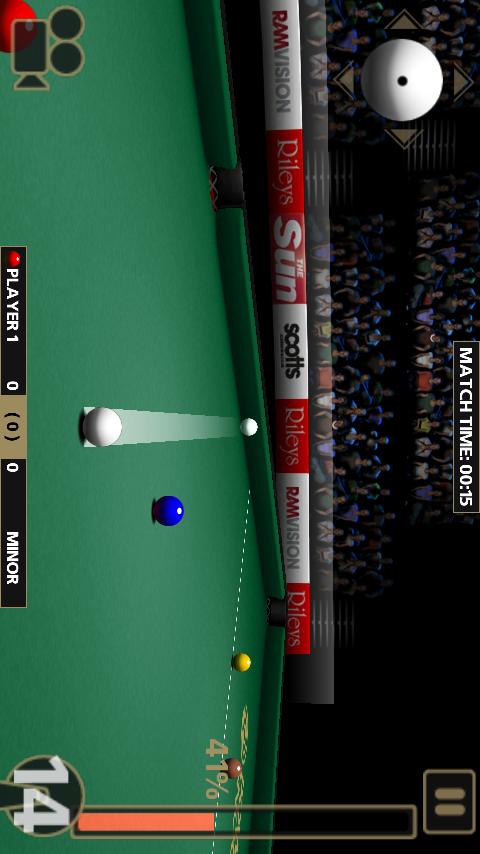 POWER SNOOKER Android Sports Games