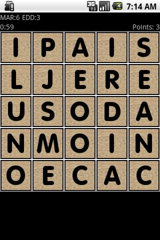 Multiplayer WordFinder Android Brain & Puzzle