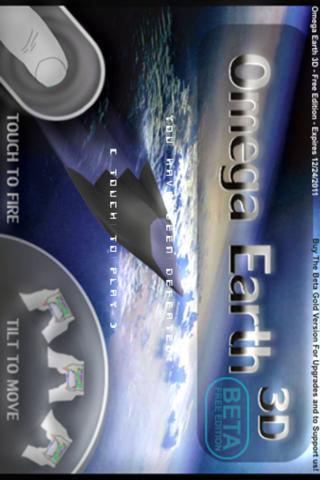 Omega Earth 3D BETA *FREE* Android Arcade & Action