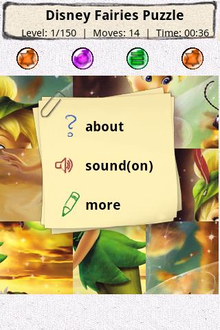 Hi Puz! – Disney Fairies Android Brain & Puzzle
