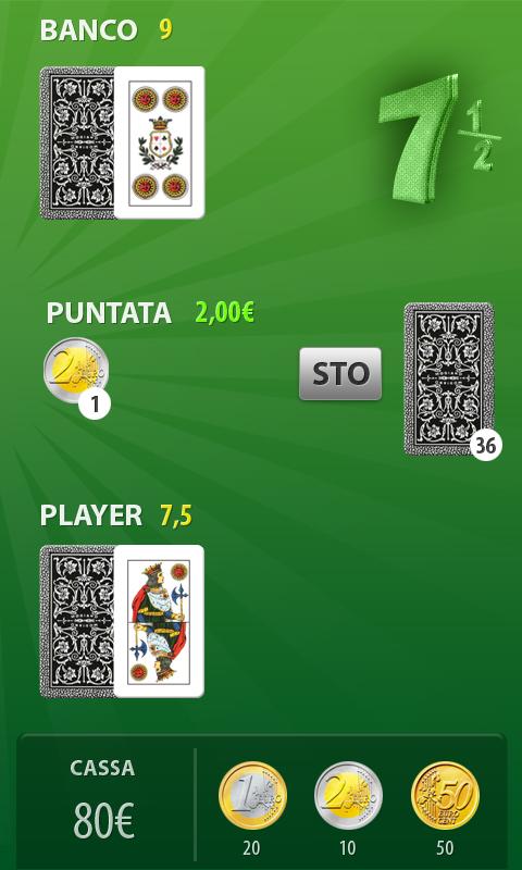 Sette e Mezzo Android Cards & Casino