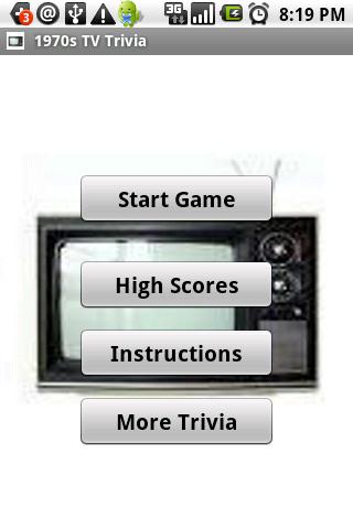 1970s TV Trivia Android Brain & Puzzle