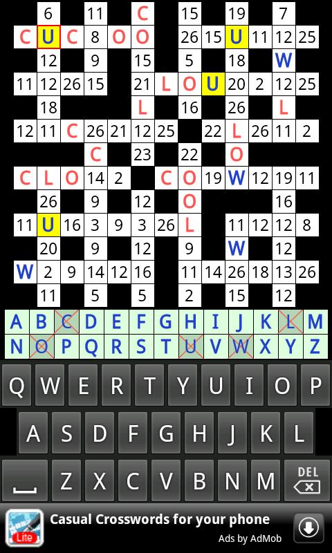 Codewords Lite Android Brain & Puzzle