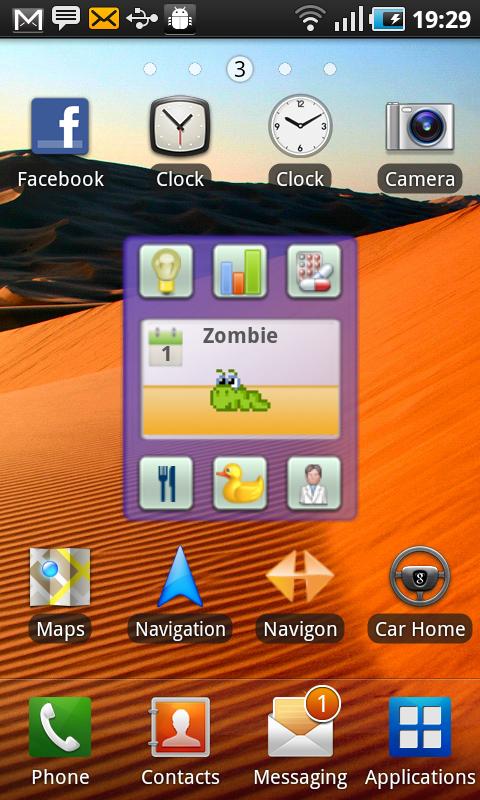 Droid Pet Widget Android Casual