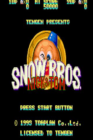 Snow Brothers Android Arcade & Action