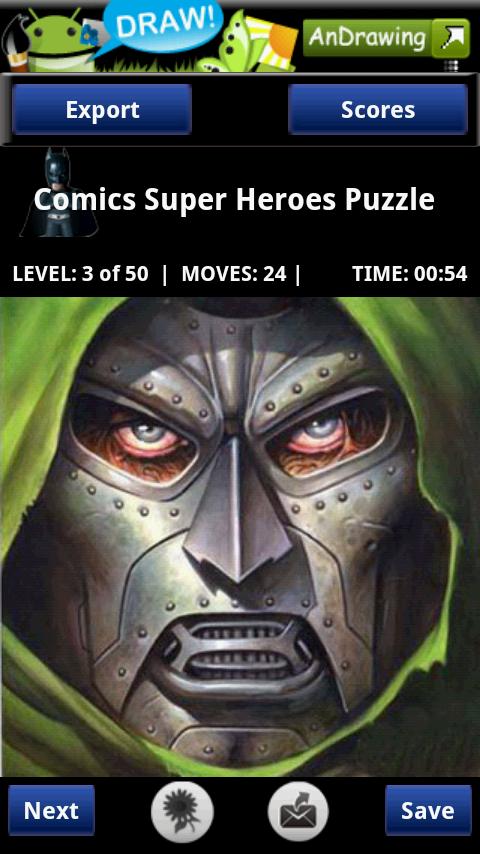 Comìcs Super Heroes Puzzle Android Casual