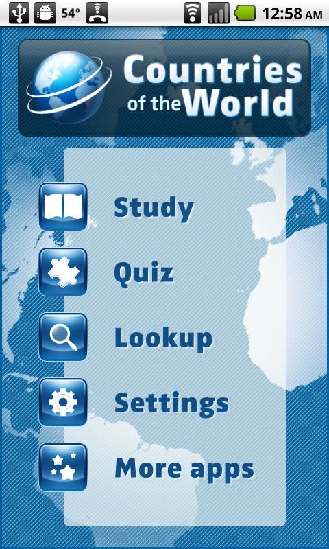 Countries of the World Android Education