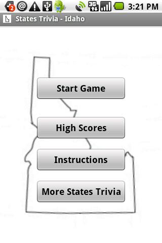 States Trivia – Idaho Android Brain & Puzzle