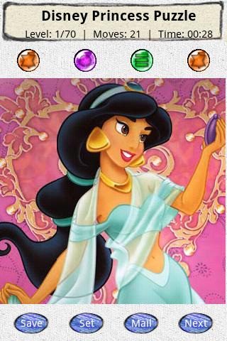 Hi Puz! – Disney Princess Android Brain & Puzzle