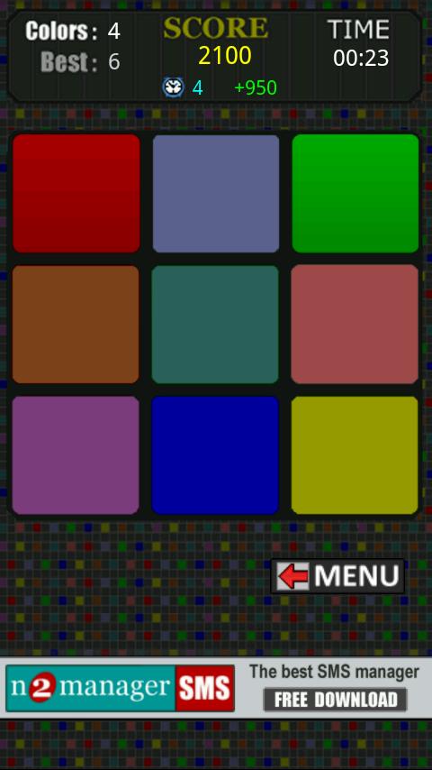 memory COLOR Android Brain & Puzzle