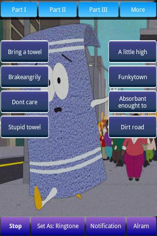 Towelie Sounds & Ringtones