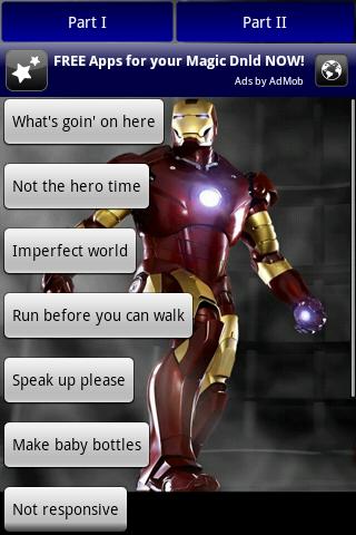 Iron Man GoGoGo Android Casual