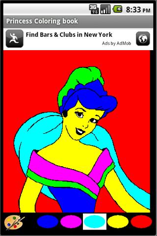 Princesses Coloring book Android Casual
