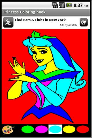Princesses Coloring book Android Casual