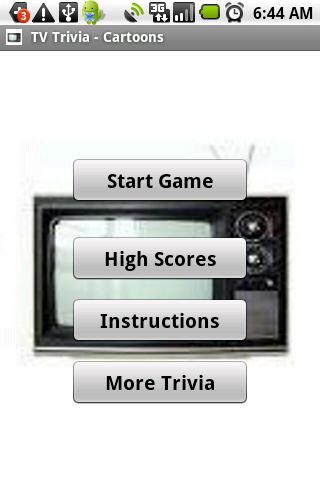 Cartoon Trivia Android Brain & Puzzle