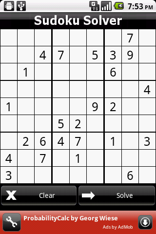 Sudoku Solver Android Brain & Puzzle