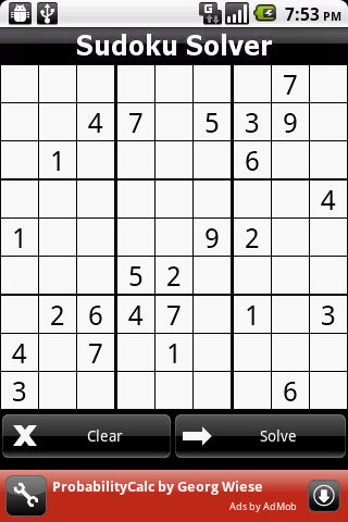 Sudoku Solver donate Android Brain & Puzzle