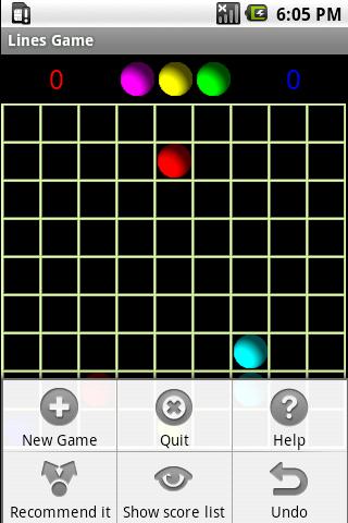 Lines game Android Brain & Puzzle