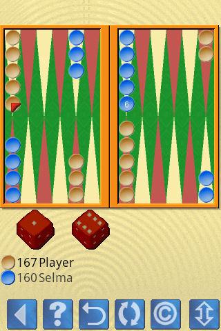 Backgammon Lite Android Brain & Puzzle