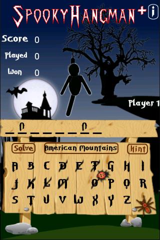 Spooky Hangman + Android Brain & Puzzle