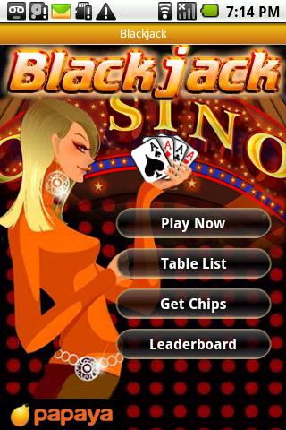 Papaya Live Blackjack Android Cards & Casino