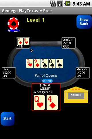 PlayTexas Hold’em Poker Free Android Cards & Casino