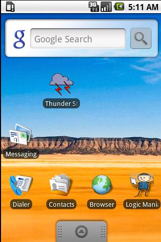 Thunder Storm Sounds Android Entertainment