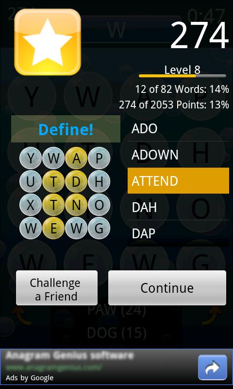 WordTwist Lite Android Casual