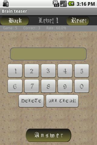 Brain teaser Android Casual