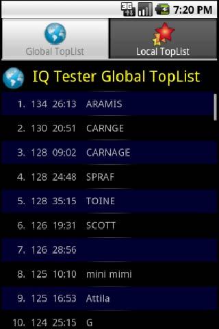 IQ Tester Android Brain & Puzzle