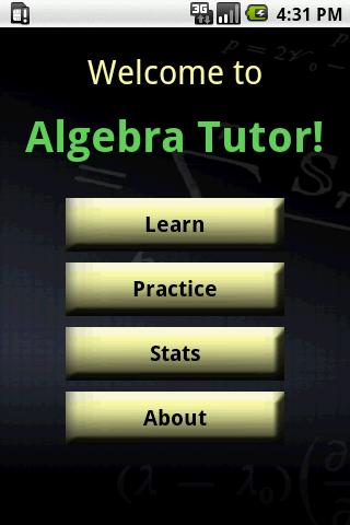 Algebra Tutor Android Brain & Puzzle