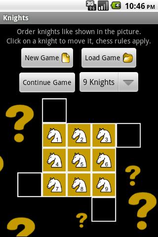 Chess Knights IQ Puzzle Android Brain & Puzzle