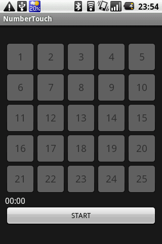 NumberTouch Android Brain & Puzzle