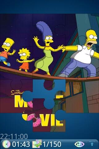 Yo Jigsaw: Simpson Movie Android Brain & Puzzle