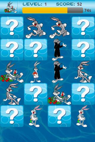 Bugs-Buni Memory Android Cards & Casino