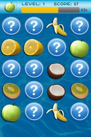 Fruit Memory Android Cards & Casino