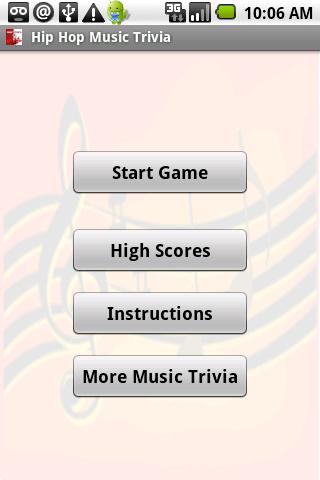 Hip Hop Music Trivia Android Brain & Puzzle