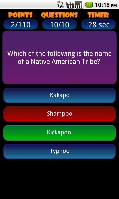 Trivia Quiz