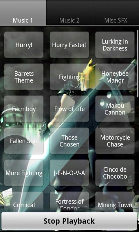 Final Fantasy VII Soundboard