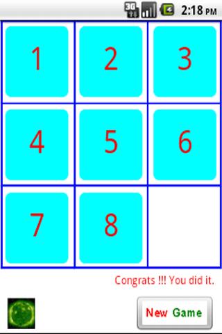 8 puzzle  logic game