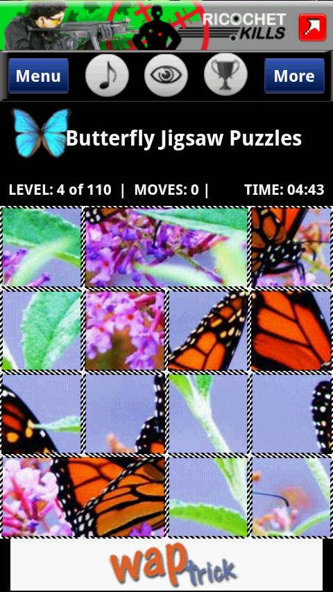 Butterfly Jigsaw Puzzles Android Brain & Puzzle